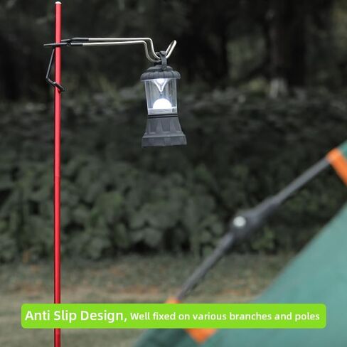 6 Pcs Fence Hooks used for Baseball Bag, Tent Accessories for Inside | Safety Metal Buckle Hook for baseball coaching accessories, Softball Bag, Outdoor Sports Backpacks, Water Cups, Tent Hooks in Saudi Arabia