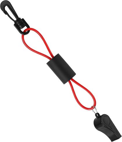 Boat Whistle with Lanyard, Whistle with Lanyard for Safety Boat Survival Shrill Loud Blast Emergency Accessory for Boating Marine Life Jacket Lifeguard Hiking Kayak Camping Rescue Signaling in Saudi Arabia