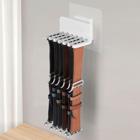 Watch Band Holder Organizer for Apple Watch, Smart Strap Silicon Rack, Groove Display for Apple Watch, Iwatch Band in Kuwait