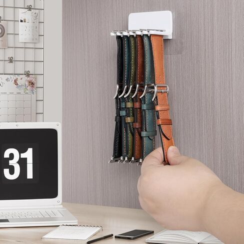 Watch Band Holder Organizer for Apple Watch, Smart Strap Silicon Rack, Groove Display for Apple Watch, Iwatch Band in Kuwait