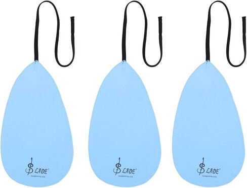 3 قطع قماش تنظيف فلوت للأنبوب الداخلي، قماش مسحة الكلارينيت، طقم تنظيف بتصميم على شكل حرف A لفلوت بيكولو، الساكسفون، الآلات الموسيقية (أرجواني) in Kuwait