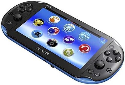 Sony PlayStation Vita Wi-Fi 2000 Series Slim (Black/ Blue) (متجدد) in Saudi Arabia