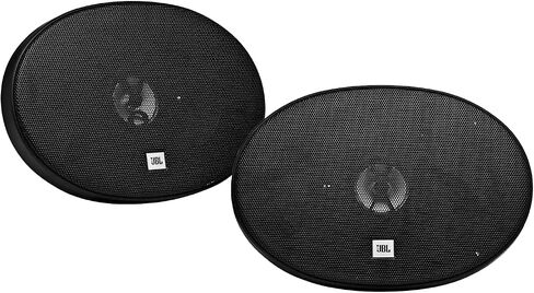 JBL Harman Kardon Stage1 9631 3-Way Oval Car Speaker Set - 300 Watt HiFi Speaker Boxes 16.5 x 23 cm | 6 x 9 Inches, Black in Saudi Arabia