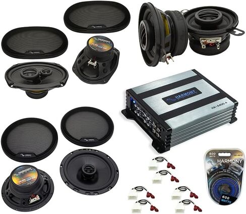 Ammonony Audio متوافق مع Toyota Tacoma 2005-2014 ترقية مكبرات الصوت في المصنع و CXA300.4 أمبير (متجدد) in Saudi Arabia