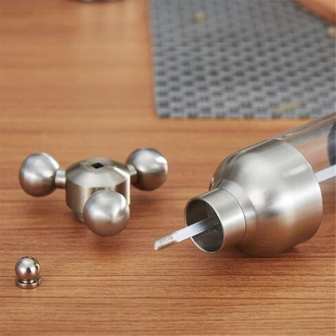 Pepper and Salt Grinder Grinding Garlic Spice Kitchen Creative Tools BBQ Accessory(17.5cm) in Saudi Arabia
