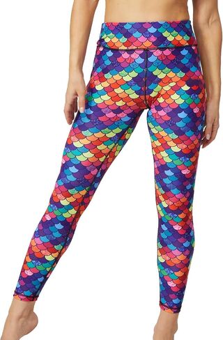 UIUO-UIPEU Women's Printed Yoga Pants with Pockets Workout Leggings for Women Tummy Control Compression Leggings in Kuwait