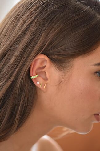 18K Gold Plated Non Pierced Ear Cuff Gold Ear Cuffs No Piercing in Kuwait
