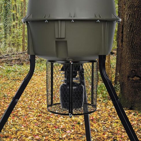 Varmint Cage Protector, Weatherproof Deer Feeder Guard, Outdoor Forest Protection, Keep Wildlife Critters Away in Saudi Arabia