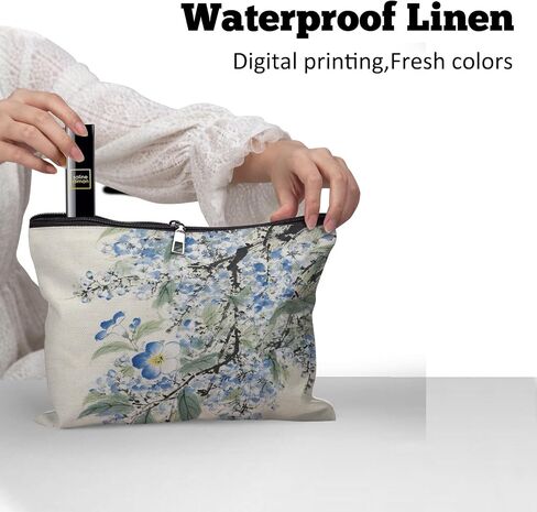 Sun Sunshine Makeup Bag Beige Boho Cosmetic Bag Zipper Travel Toiletry Bag Makeup Organizer Large Cosmetic Pouch for Woman <10×8Inch> in Kuwait
