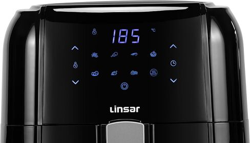 5.5 L Air Fryer - Digital Air Fryer - XL 6-Qt Family Size - One-Touch Digital Control Presets, Broil, Roast - Bake, Nonstick Dishwasher-Safe Parts - Automatic Shutoff in Saudi Arabia