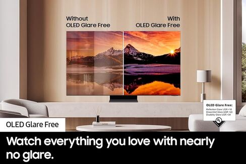 Samsung QN77S95DDFXZA 77 بوصة OLED 4K SMART TV مع Samsung HW-Q900F Q Soundbar 7.1.2 CH SPEWOOFER (2024) in Saudi Arabia
