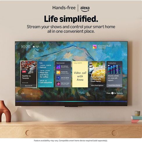 Panasonic TV-65Z95BP Z95BP Series 65 بوصة LED 4K Ultra HD SMART FIRE TV BUNDLE مع كابل 2x 6fts 4K HDMI ، والمسرح أساسيات وحزمة الحماية الحصرية 26 شهر in Saudi Arabia