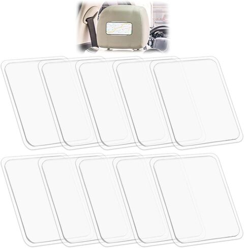 10 حزمة منصات هلام لزجة ، واضحة من وسادات الإمساك المزدوجة من جانب اللوحة اللصق القابلة للإزالة. in Kuwait