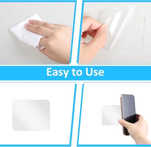 10 حزمة منصات هلام لزجة ، واضحة من وسادات الإمساك المزدوجة من جانب اللوحة اللصق القابلة للإزالة. in Kuwait