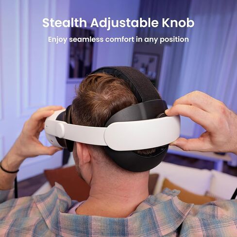 KIWI design K4 Head Strap, VR Headset Accessories and V4 Facial Interface 2 Face Pads Only Compatible with Quest 3S in Saudi Arabia