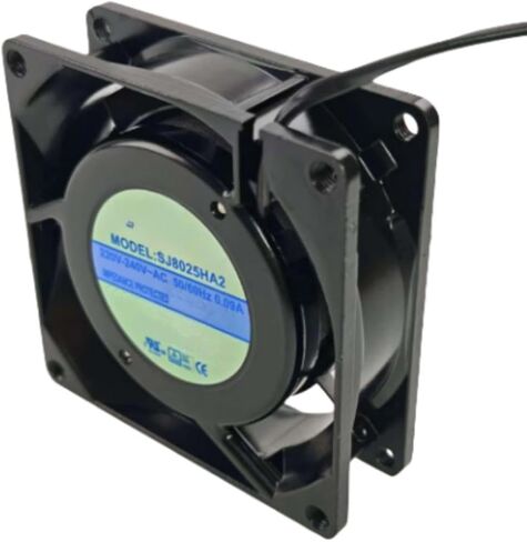 SJ8025HA2 مروحة 8cm لـ 220/240V 0.09A 8025 80x80x25mm 2-ware مروحة التبريد in Saudi Arabia