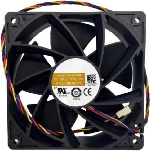 DBPJ1238B2G Fan 12CM for 12V 3.12A 12038 120X120X38MM 4-Wire Cooling Fan in Saudi Arabia