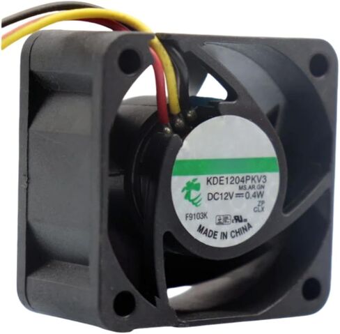 KDE1204PKV3 Fan 4CM for 12V 0.4W 4020 40X40X20MM 3-Wire Cooling Fan in Saudi Arabia