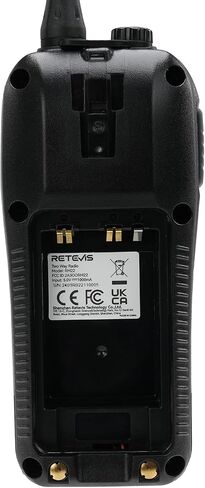 Retevis RM22 Marine Radio, IP67 Waterproof Handheld Floating Radio, High Power, Noise Cancelling Mic, NOAA Weather, 2200mAh, USB Charging, Backlit LCD Display, Boat Radios for Kayak Fishing(2 Pack) in Saudi Arabia