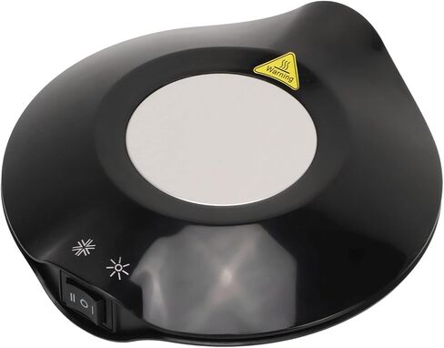 Heating Cooling Cup Mat USB Powered Electric Coffee Warmer Drinking Cooler Maximum 65 Degrees for Ceramic Cups Stainless Steel Cups Boxed Milk Milk Bottles ABS Plastic 441g in Saudi Arabia