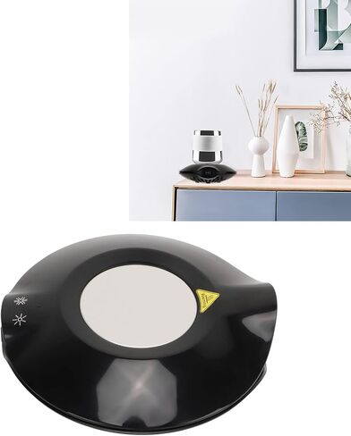 Heating Cooling Cup Mat USB Powered Electric Coffee Warmer Drinking Cooler Maximum 65 Degrees for Ceramic Cups Stainless Steel Cups Boxed Milk Milk Bottles ABS Plastic 441g in Saudi Arabia