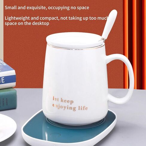 Electric Warmer Heater Coffee Mug Mats Heating Pad Thermostatic Thermals Heating Insulation Dish Cup Coasters Mats Home USB Cup Warmer Office Travel Mug Usb Coffee Auto Shutoff Plugs For Desk For Desk in Saudi Arabia