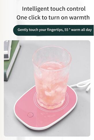 Electric Warmer Heater Coffee Mug Mats Heating Pad Thermostatic Thermals Heating Insulation Dish Cup Coasters Mats Home USB Cup Warmer Office Travel Mug Usb Coffee Auto Shutoff Plugs For Desk For Desk in Saudi Arabia