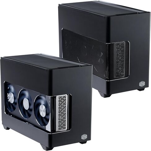 Cooler Master NR200P V3 MINI-ITX PC CASE ، أعلى 240 مم | 280 مم AIO ، PCIE 5.0 RISER ، 361.5MM MOUNT GPU Hound ، SFX PSU 130MM ، RTX 5090 | RX 7090 XT ، الألومنيوم ، نوع USB ، DIY ، in Saudi Arabia