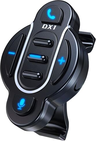 زر وسائط Bluetooth اللاسلكية IPX6 مقاوم للماء عن بعد المساعد صوت الاستيقاظ للدراجة النارية مقود المقود اللاسلكي القابل لإعادة الشحن in Kuwait