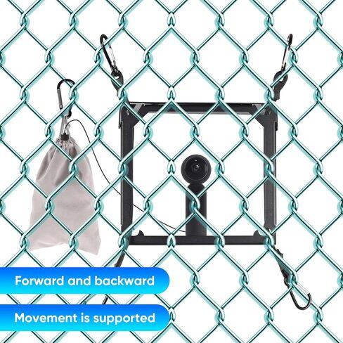 Metal Phone Fence Mount with Adjustable Shade,Game Changer Mounting Kit for iPhone,Mevo Start, GoPro and Other Action Cameras,Fence Mount for Baseball,Softball and Tennis Games in Saudi Arabia
