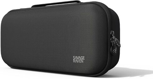 by Skull & Co. Maxcarry Case for Nintendo Switch 2: Portable Hard Shell Protective Travel Carrying Case with Huge Storage, NeoGrip, GripCase & Accessories- Black in Kuwait