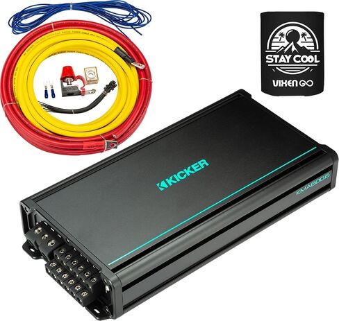 حزمة amp amp و kit الأسلاك المكونين من 200 واط 600 و 6 قناة kma series marine amplifier مع مجموعة 4Awg Power Wiring kit - مجموعة القوارب - 48kma600.6 مكبر للصوت و 47kmpk4 مجموعة الأسلاك in Saudi Arabia