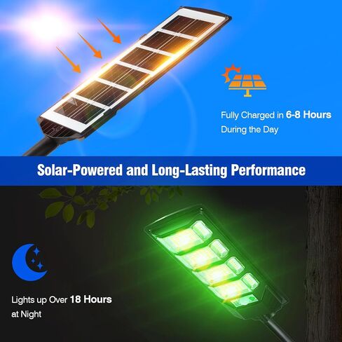 Hog Lights for Night Hunting, 12000LM Solar Green Hunting Light with Remote, Motion Sensor and Waterproof, Hog Light for Predator Coyote Hog Deer Varmint— Perfect Hunting Accessories (2 Pack) in Saudi Arabia