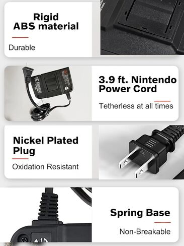 N64 مزود الطاقة وكابل AV ، محول إمدادات الطاقة AC وحبل كابل المركب AC متوافق مع Nintendo 64 in Kuwait