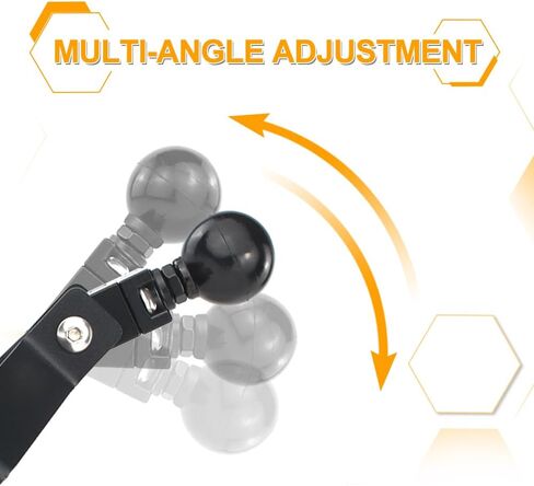 Motorcycle GPS Mount Bracket Phone Navigation Holder Fit for Royal Enfield Himalayan 450 2024, Compatible with RAM Ball Navigator Bracket in Saudi Arabia