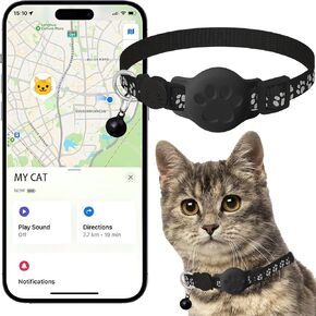 طوق Cat Tracker GPS for Cats (iOS فقط) محدد الحيوانات الأليفة الإلكتروني in Kuwait