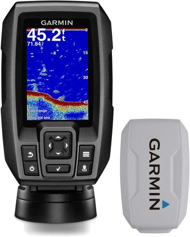 Garmin Striker 4 3.5 "GPS Fishfinder GPS (010-01550-00) مع غطاء واقٍ in Saudi Arabia