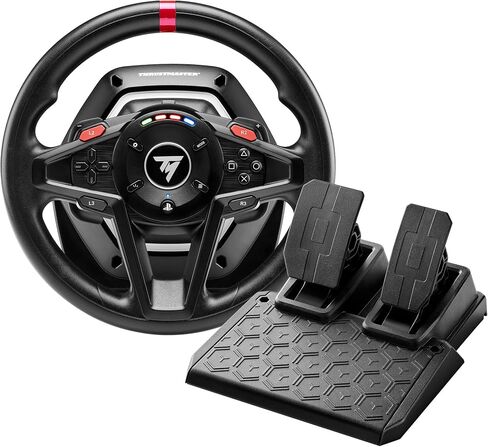 Thrustmaster T128P Force Raceing Wheel (متوافق مع PS5 ، PS5 Pro ، PS4 & PC) (متجدد) in Kuwait