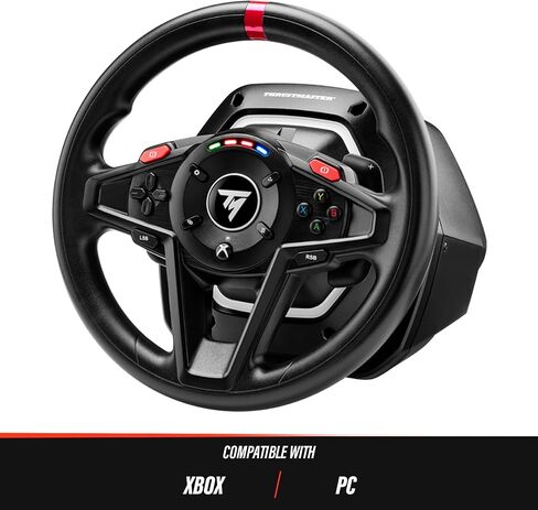 Thrustmaster T128P Force Raceing Wheel (متوافق مع PS5 ، PS5 Pro ، PS4 & PC) (متجدد) in Kuwait