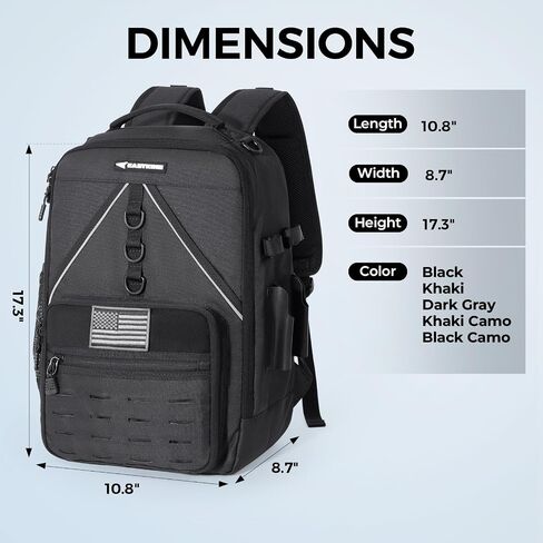 KastKing KarryAll KastMate Fishing Tackle Backpack,Water-Resistant Tackle Bag With 2 Rod Holders,Fishing Gear and Equipment With Large Gear Storage,Black in Saudi Arabia