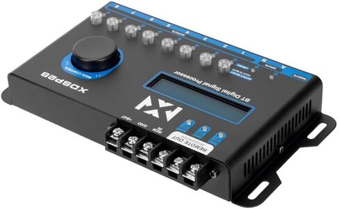 NVX XDSP28 8-channel X-Series 15 Band Parametric EQ Digital Processor (DSP) مع شاشة LCD ، Bluetooth المدمج ووحدة تحكم المستوى البعيد in Saudi Arabia