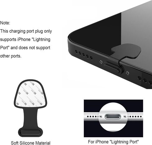 USB C Dust Plug 10 Pack USB Type C Anti Dust Cover USB C Dust Caps，Black | Port Anti-Lost Charging Port Protectors for Tablets iPhone 17/16/15 Plus Pro Max Samsung in Saudi Arabia