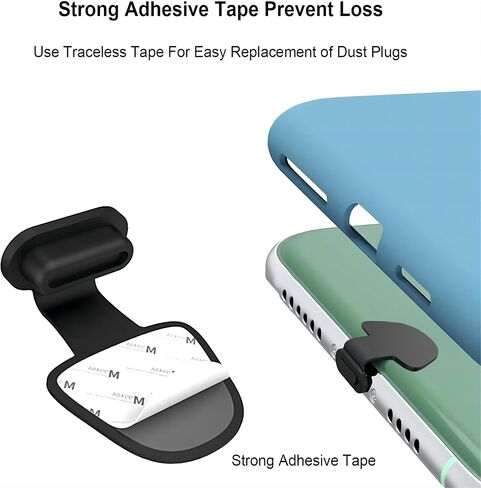 USB C Dust Plug 10 Pack USB Type C anti Gust Cover USB C CAPS CAPS PORT LOTI-LOST FORT PORTORS FOR TAPELETS iPhone 16/15 PRO MAX SAMSUNG in Saudi Arabia