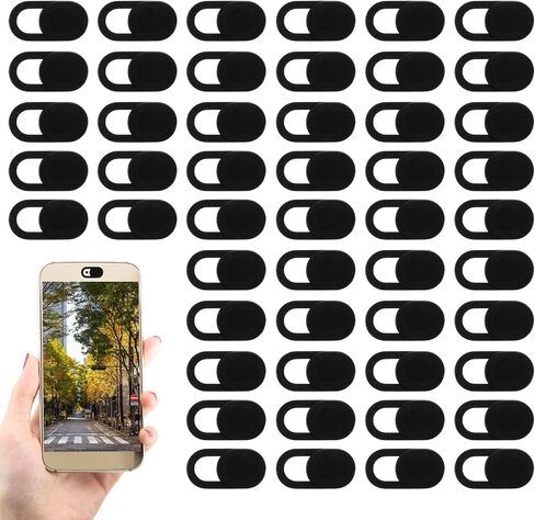 100 PCS Cover Cover Cover Slide ، 0.023 inch Black Ultra-Shin Universal Coyper Cover Cover Cover Cover Cover Cover Cover Cover Cover Plan in Saudi Arabia