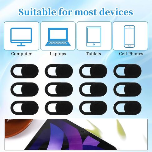 100 PCS Cover Cover Cover Slide ، 0.023 inch Black Ultra-Shin Universal Coyper Cover Cover Cover Cover Cover Cover Cover Cover Cover Plan in Saudi Arabia