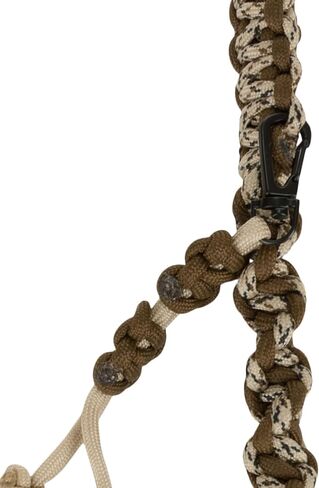 Drake Waterfowl Caller's Lanyard | Hunting Versatile Durable Wide Collar Lanyard with Detachable 4 Double-Loops & 1 Single Loop Call Connections, Tan-Brown in Saudi Arabia