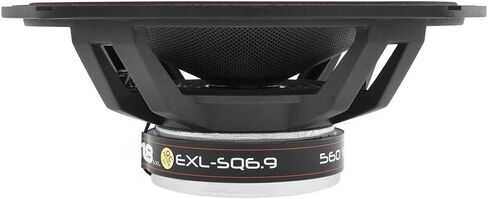 DS18 EXL-SQ6.9 6x9 مكبرات صوت سيارات عالية الجودة جودة الألياف الزجاجية ثنائية الاتجاه مع تصميم مضغوط أنيق يوفر استجابة باس فائقة ، 560 واط-مجموعة من 2 (متجددة) in Saudi Arabia