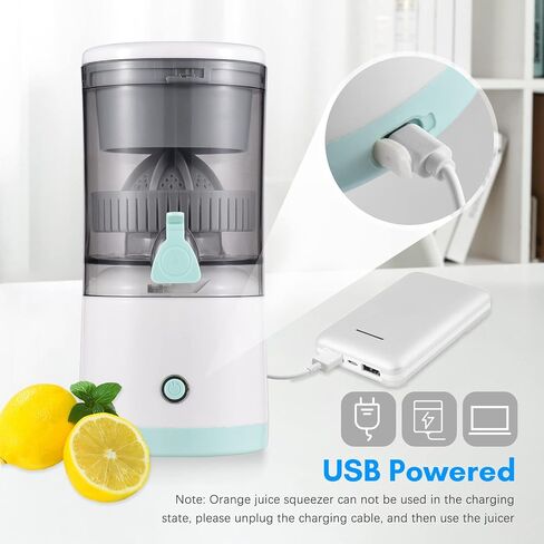 Electric Citrus Juicer, Orange Juicer, Portable, BPA Free in Saudi Arabia