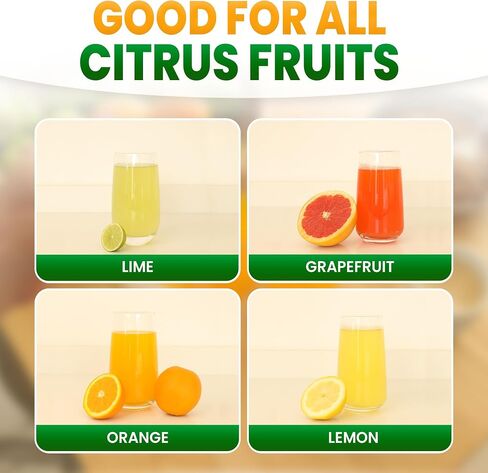 Citrus juicer, orange juicer, lemon juicer, 3 cups 24 oz, corded electric, press-on-top automatic rotation, suitable for oranges and lemons, with a small and mini filter to remove seeds. in Saudi Arabia