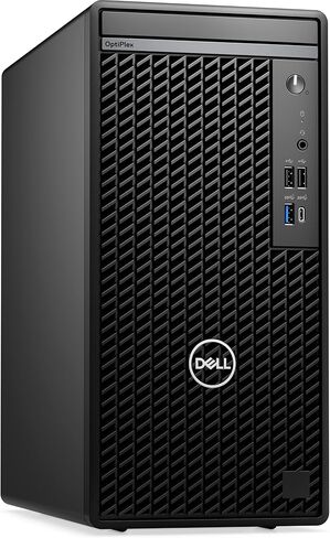 Dell Tower PC Business Desktop Computer, Intel i5 Processor, 32GB DDR5 RAM, 1TB PCIe SSD, WiFi Adapter, RJ-45, Keyboard and Mouse, Windows 11 Pro in Kuwait